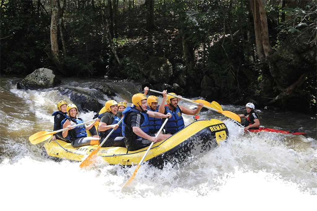 People Rafting